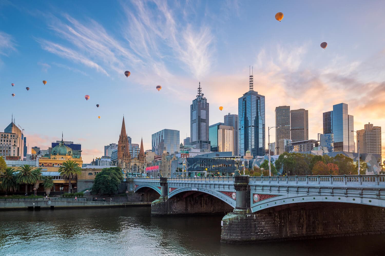 Melbourne skyline